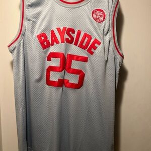 SAVED BY THE BELL BAYSIDE, ZACH MORRIS BASKETBALL JERSEY MEN’S XL
